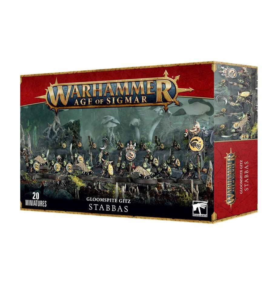 Warhammer Age of Sigmar: Gloomspite Gitz - Stabbaz - Collector Store LLC