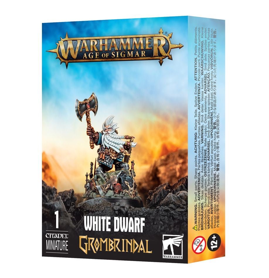 Warhammer Age of Sigmar: Grombrindal, the White Dwarf - Collector Store LLC