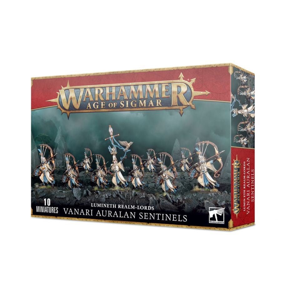 Warhammer Age of Sigmar: Lumineth Realm - Lords - Vanari Auralan Sentinels - Collector Store LLC