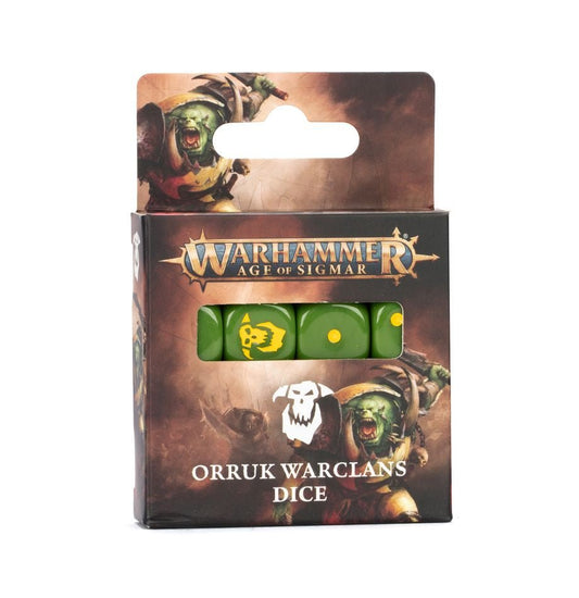 Warhammer Age of Sigmar: Orruk Warclans - Dice *Expected Release Date 2 - 15 - 2025* - Collector Store LLC