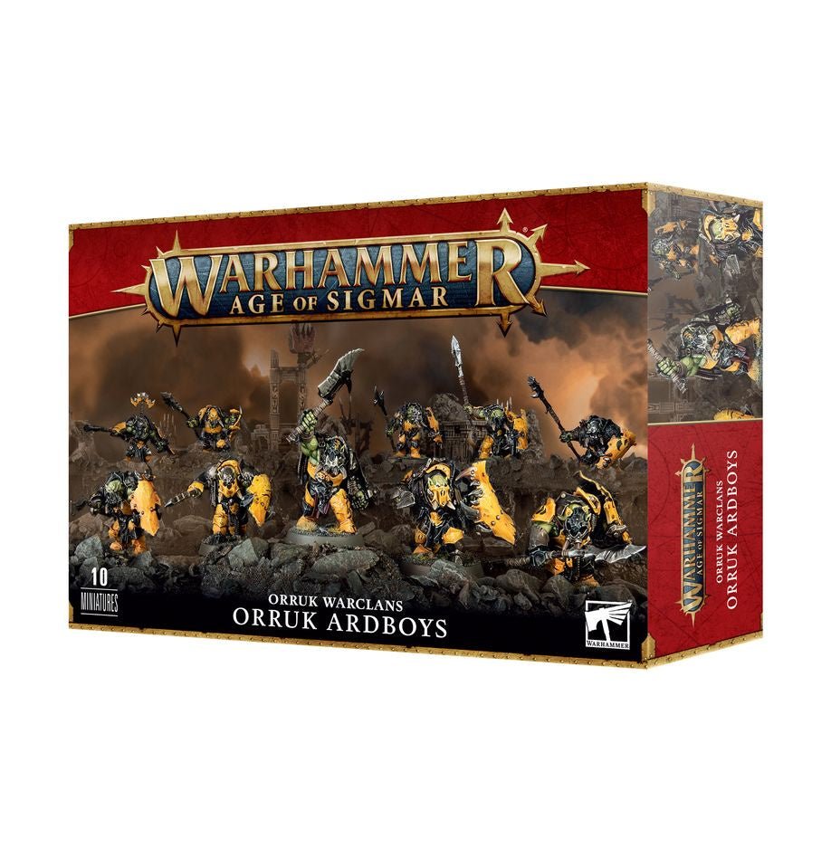 Warhammer Age of Sigmar: Orruk Warclans - Orruk Ardboys - Collector Store LLC