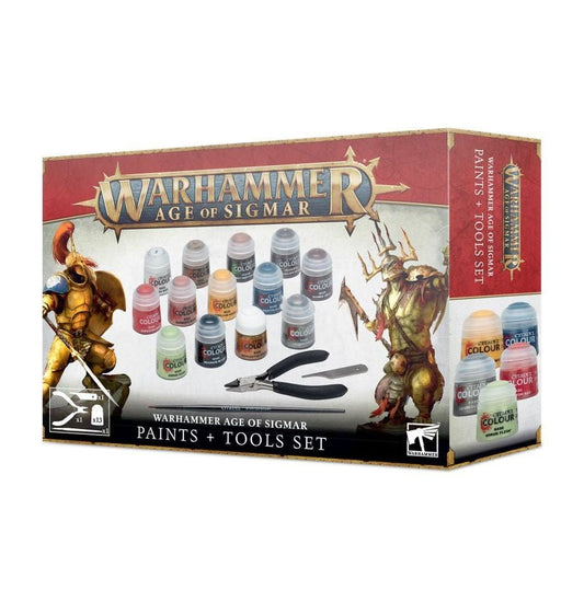 Warhammer Age of Sigmar: Paints + Tools - Collector Store LLC