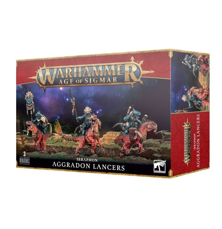 Warhammer Age of Sigmar: Seraphon - Aggradon Lancers - Collector Store LLC