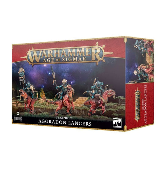 Warhammer Age of Sigmar: Seraphon - Aggradon Lancers - Collector Store LLC