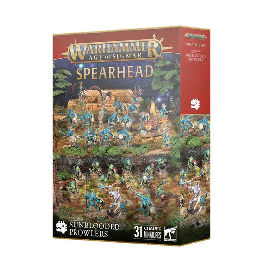 Warhammer Age of Sigmar: Seraphon - Sunblooded Prowlers*Expected Release Date 6 - 14 - 2025* - Collector Store LLC