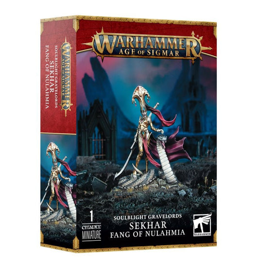 Warhammer Age of Sigmar: Soulblight Gravelords - Sekhar, Fang of Nulahmia - Collector Store LLC