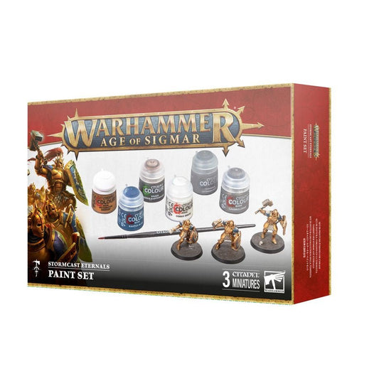 Warhammer Age of Sigmar: Stormcast Eternals - Paint Set - Collector Store LLC