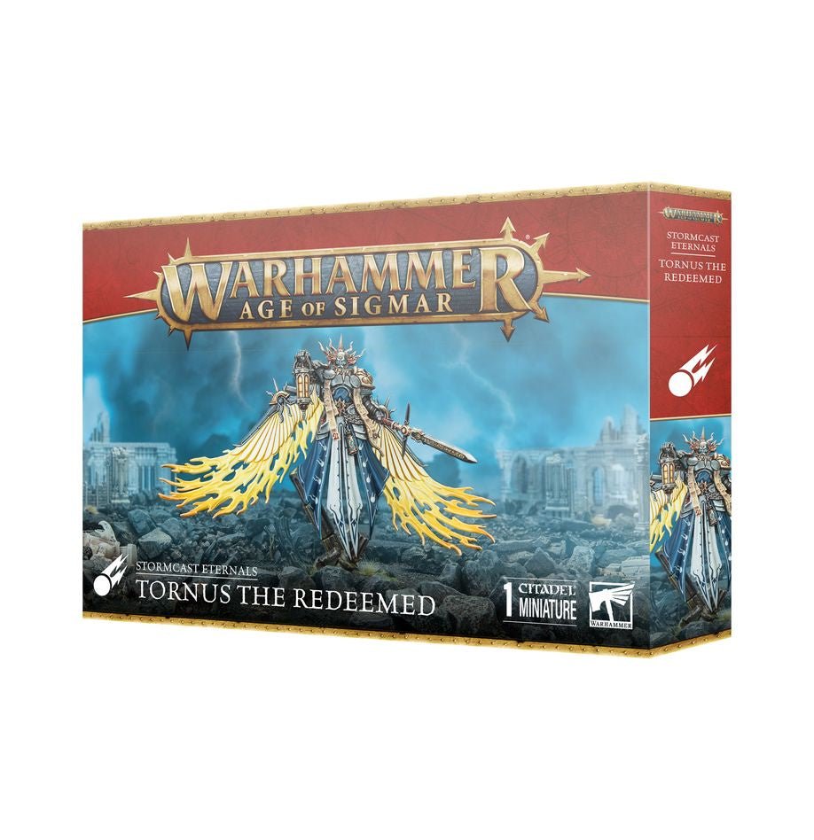 Warhammer Age of Sigmar: Stormcast Eternals - Tornus the Redeemed - Collector Store LLC