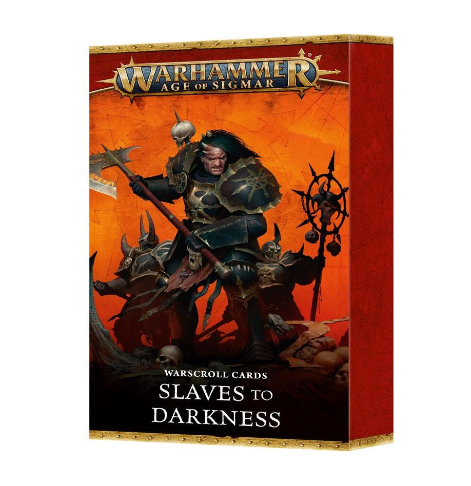 Warhammer Age of Sigmar: Warscroll Cards - Slaves to Darkness *Expected Release Date 12 - 07 - 2024* - Collector Store LLC