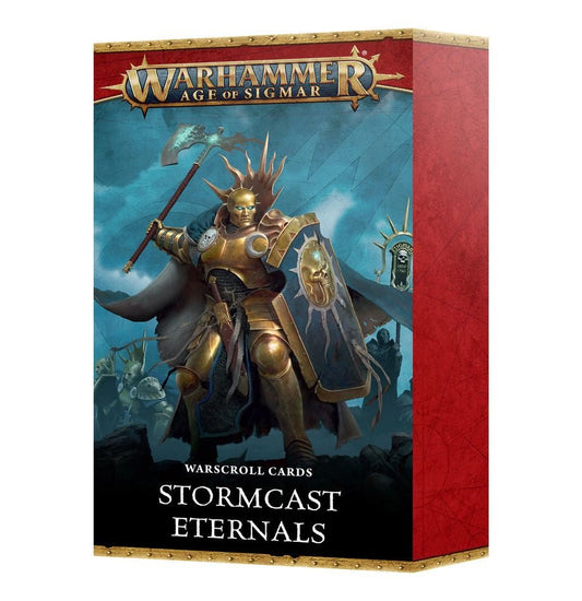 Warhammer Age of Sigmar: Warscroll Cards: Stormcast Eternals - Collector Store LLC