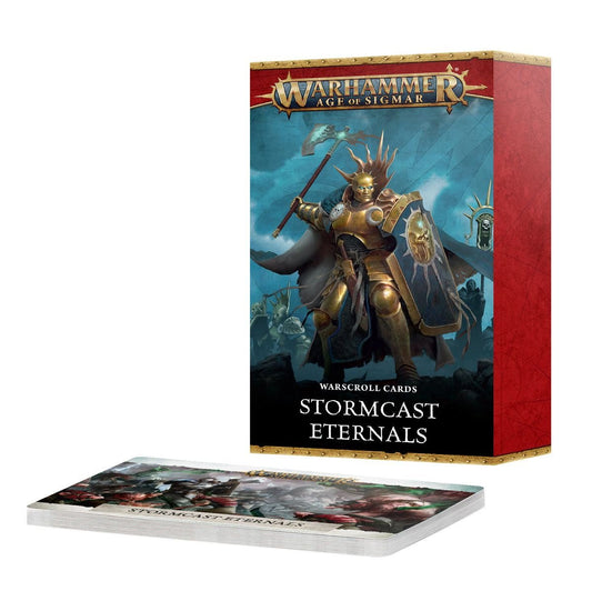 Warhammer Age of Sigmar: Warscroll Cards: Stormcast Eternals *Exected Release Date 10 - 26 - 2024* - Collector Store LLC