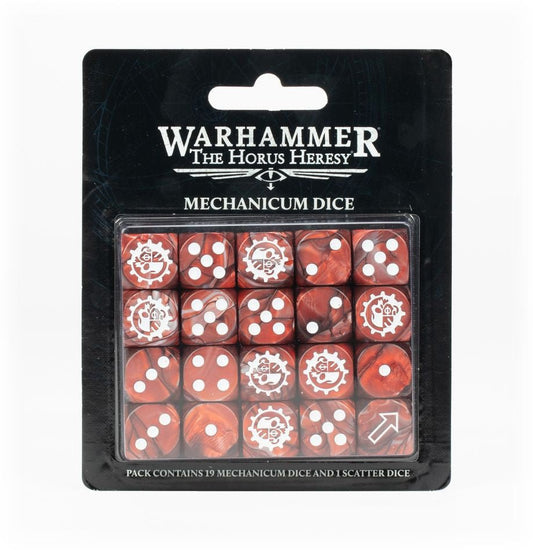 Warhammer Horus Heresy: Mechanicum Dice (20) - Collector Store LLC