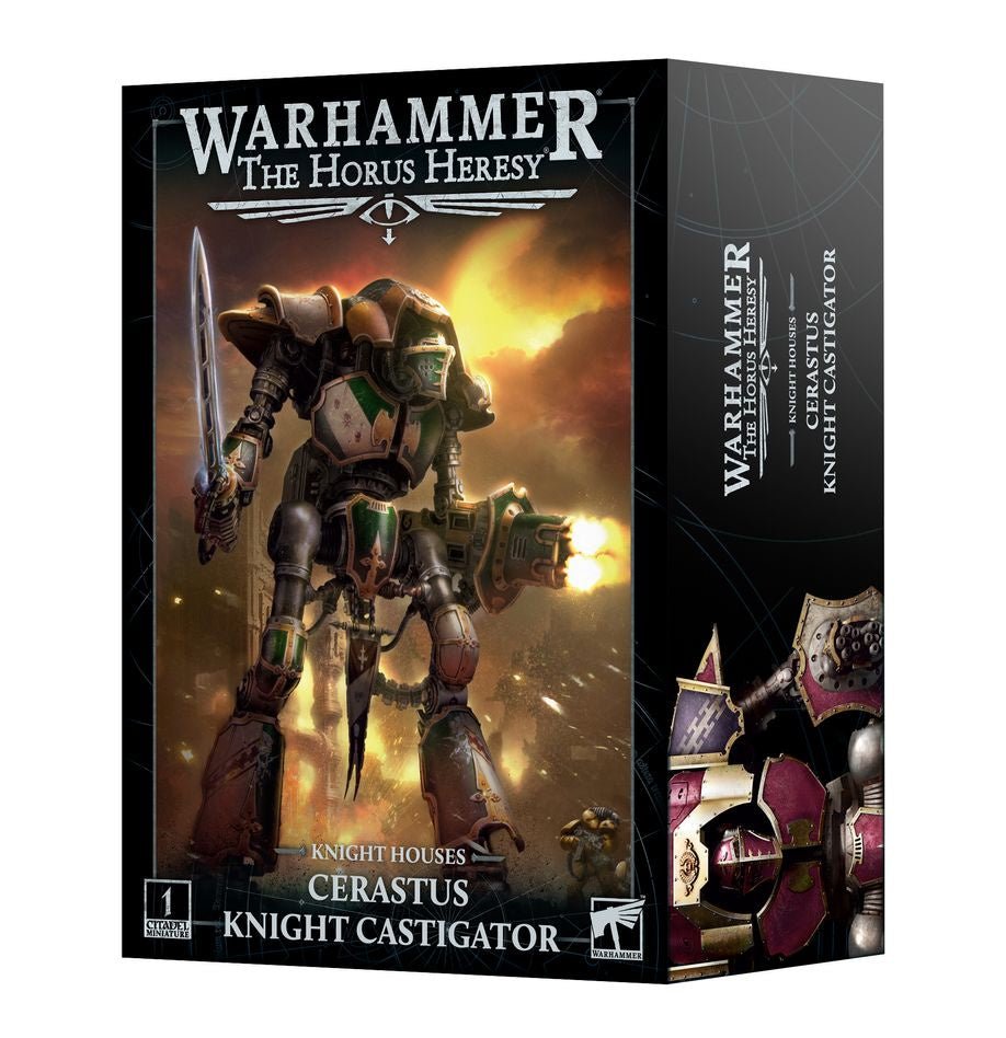 Warhammer The Horus Heresy: Knight Houses - Cerastus Knight Castigator - Collector Store LLC