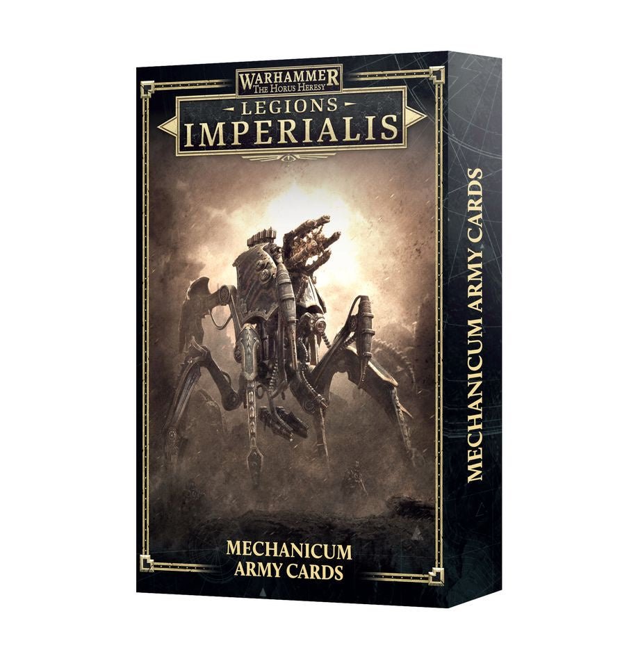 Warhammer The Horus Heresy: Legions Imperialis: Mechanicum Army Cards - Collector Store LLC