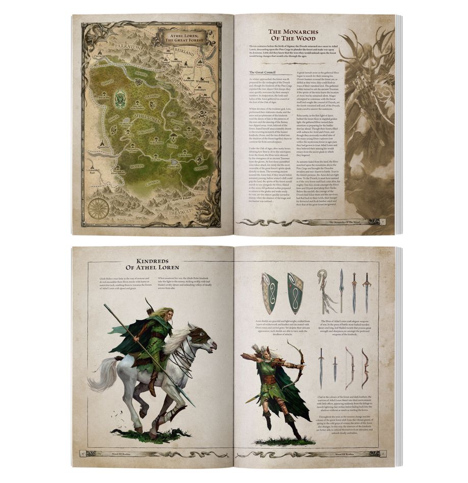 Warhammer The Old World: Arcane Journal: Wood Elf Realms - Collector Store LLC