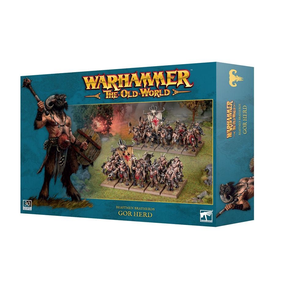 Warhammer The Old World: Beastmen Brayherds - Gor Herd*Expected Release Date 6 - 14 - 2025* - Collector Store LLC