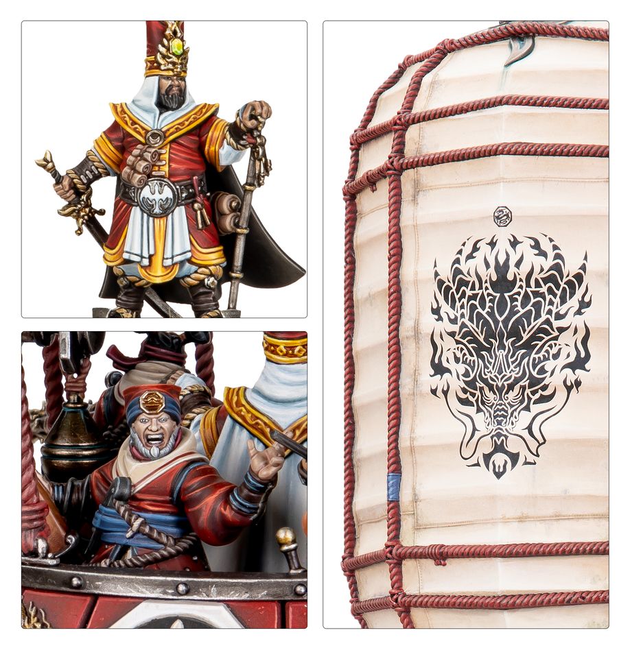 Warhammer The Old World: Grand Cathay - Sky Lantern(Releases 7 - 5 - 25) - Collector Store LLC
