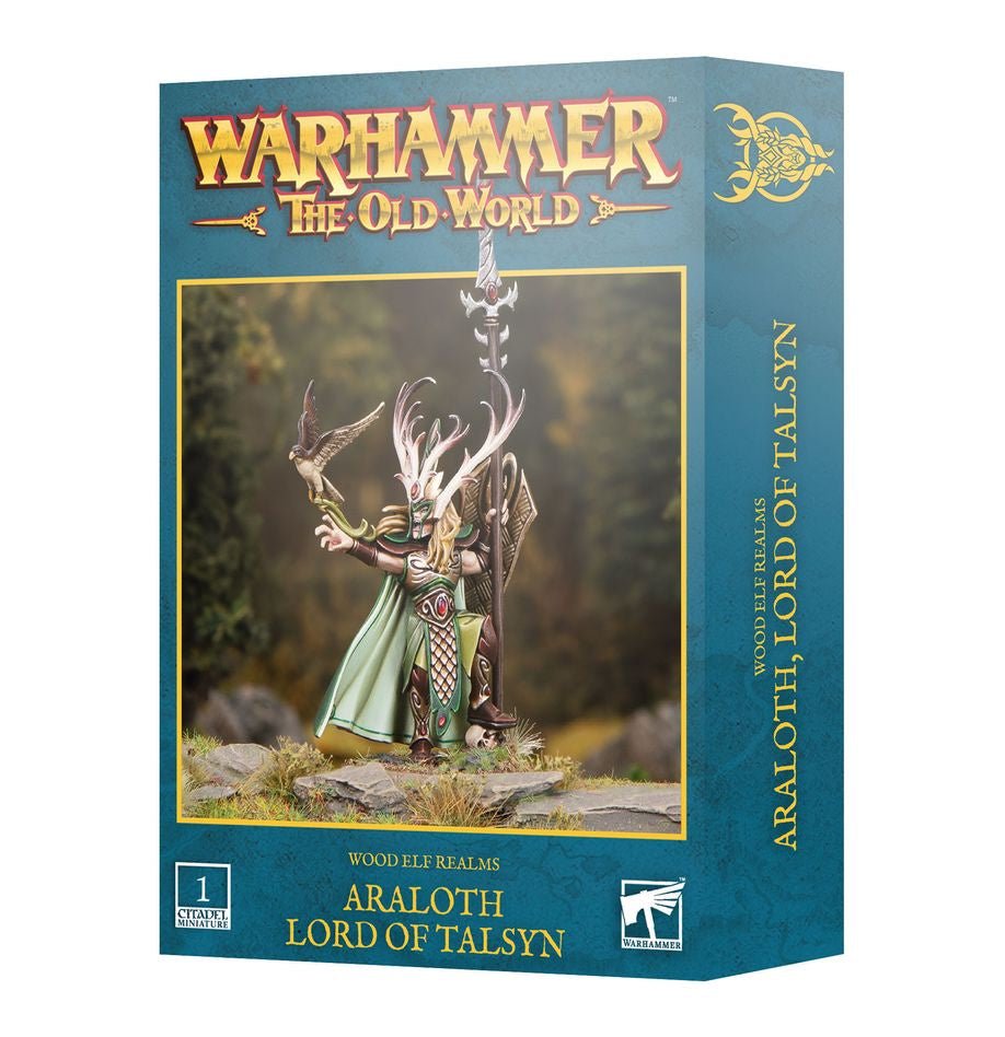Warhammer The Old World: Wood Elf Realms - Araloth, Lord of Talsyn - Collector Store LLC
