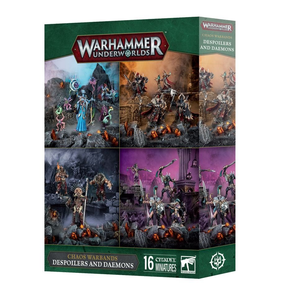 Warhammer Underworlds: Chaos Warbands - Despoilers & Daemons *Expected Release Date 12 - 07 - 2024* - Collector Store LLC