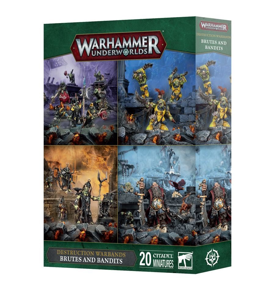 Warhammer Underworlds: Destruction Warbands - Brutes & Bandits *Expected Release Date 12 - 07 - 2024* - Collector Store LLC