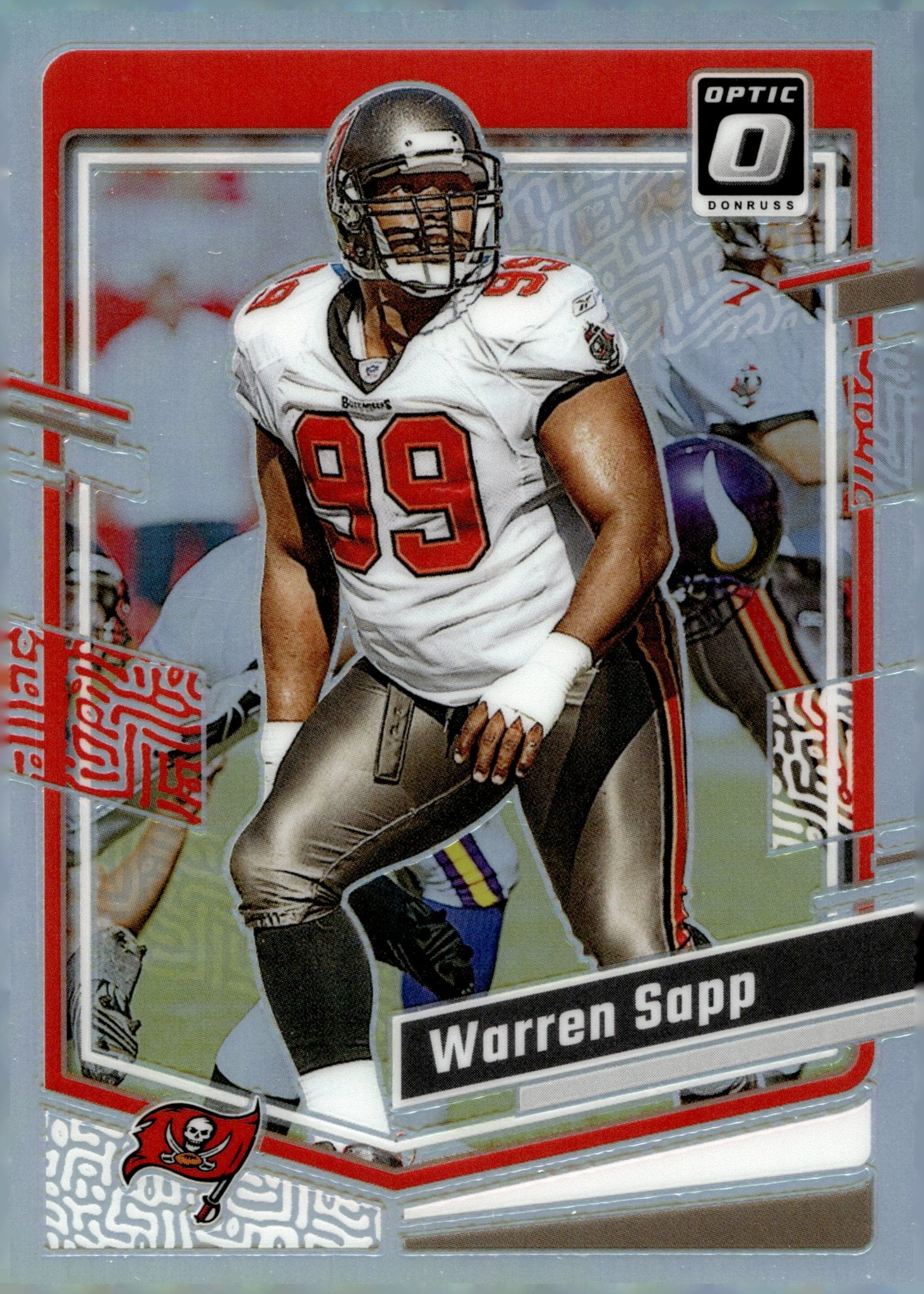 Warren Sapp 2023 Panini Donruss Optic Prizm #187 - Collector Store LLC