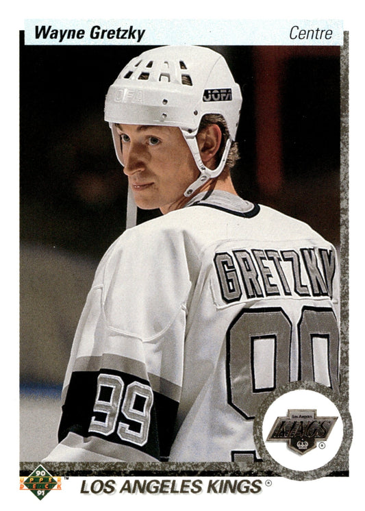 Wayne Gretzky 1990 - 91 Upper Deck #54 #1 - Collector Store LLC