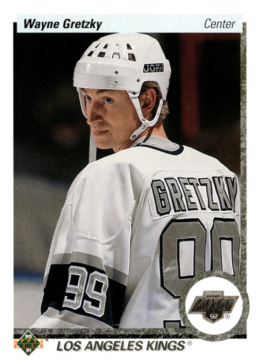 Wayne Gretzky 1990 - 91 Upper Deck #54 #4 - Collector Store LLC