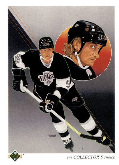 Wayne Gretzky 1990 - 91 Upper Deck The Collector's Choice #307 #4 - Collector Store LLC