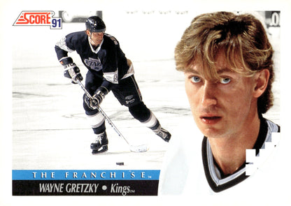 Wayne Gretzky 1991 - 92 Score The Franchise #312 - Collector Store LLC