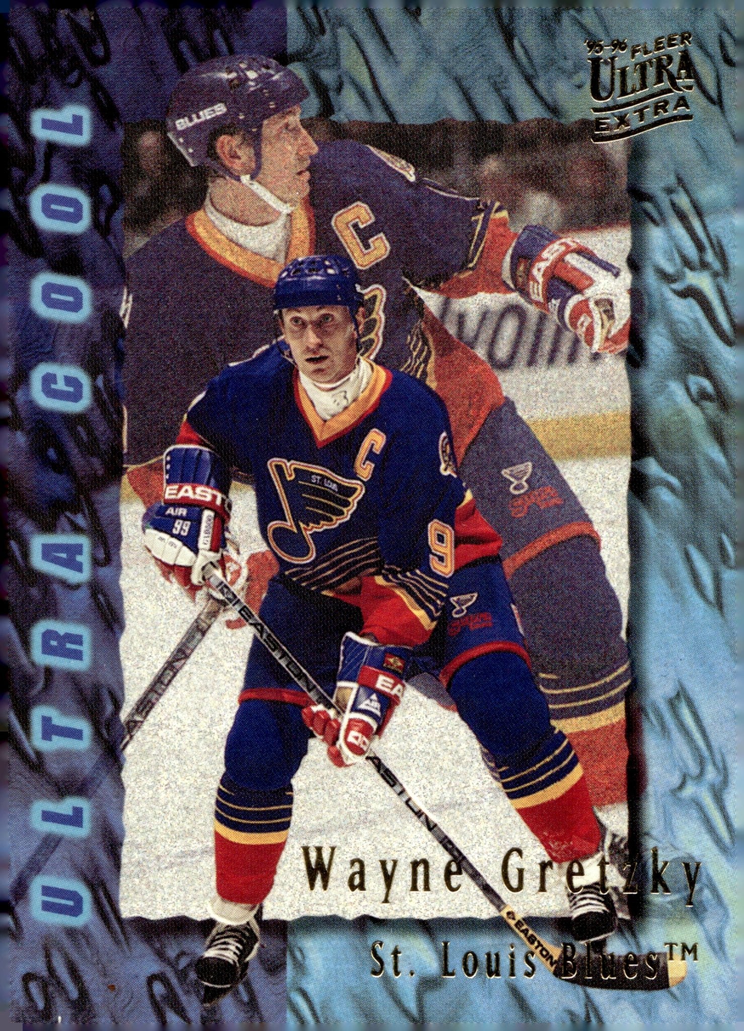 Wayne Gretzky 1995 - 96 Fleer Ultra Extra Cool #385 - Collector Store LLC