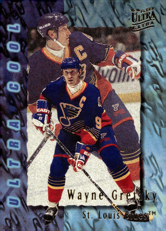 Wayne Gretzky 1995 - 96 Fleer Ultra Extra Cool #385 - Collector Store LLC