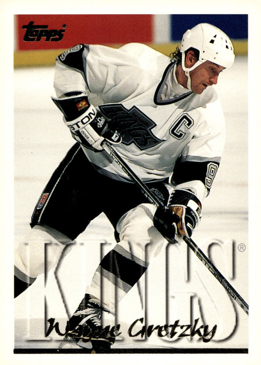 Wayne Gretzky 1995 - 96 Topps #85 #1 - Collector Store LLC