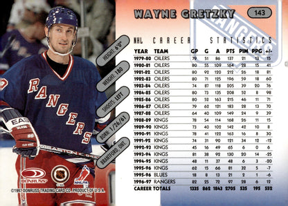 Wayne Gretzky 1997 - 98 Donruss #143 - Collector Store LLC