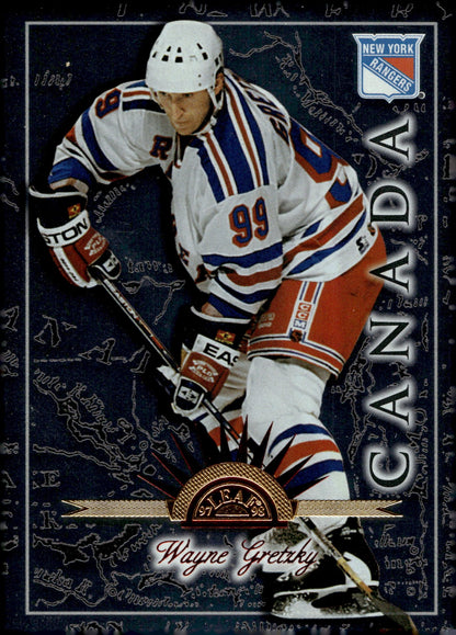 Wayne Gretzky 1997 - 98 Leaf International #8 - Collector Store LLC