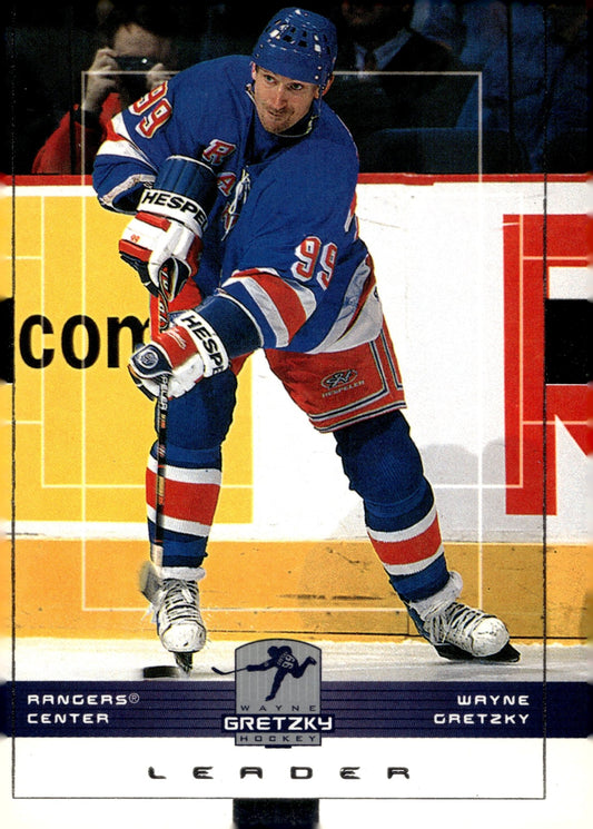 Wayne Gretzky 1999 - 00 Upper Deck Leader #99 - Collector Store LLC