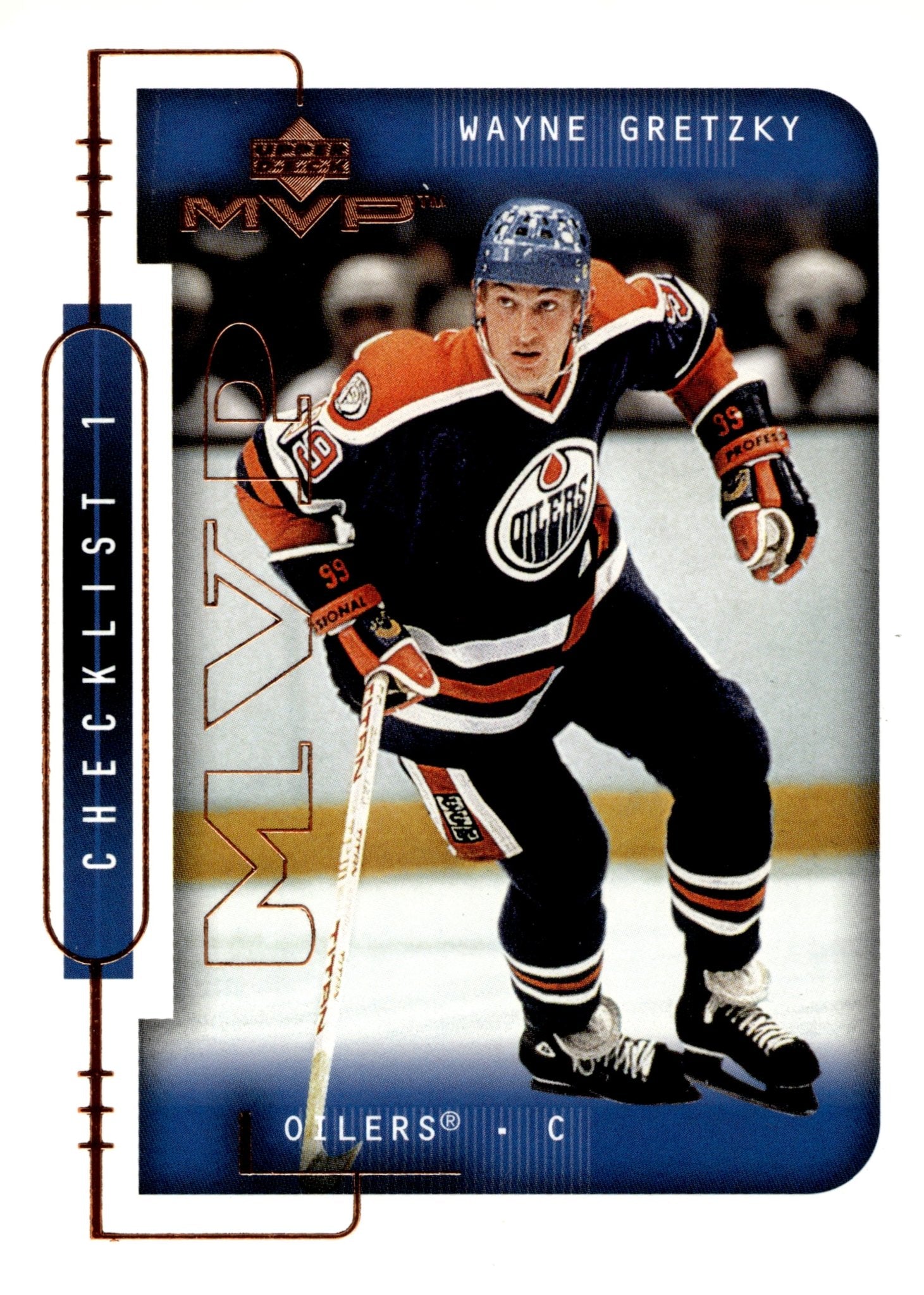 Wayne Gretzky 1999 - 00 Upper Deck MVP #219 - Collector Store LLC