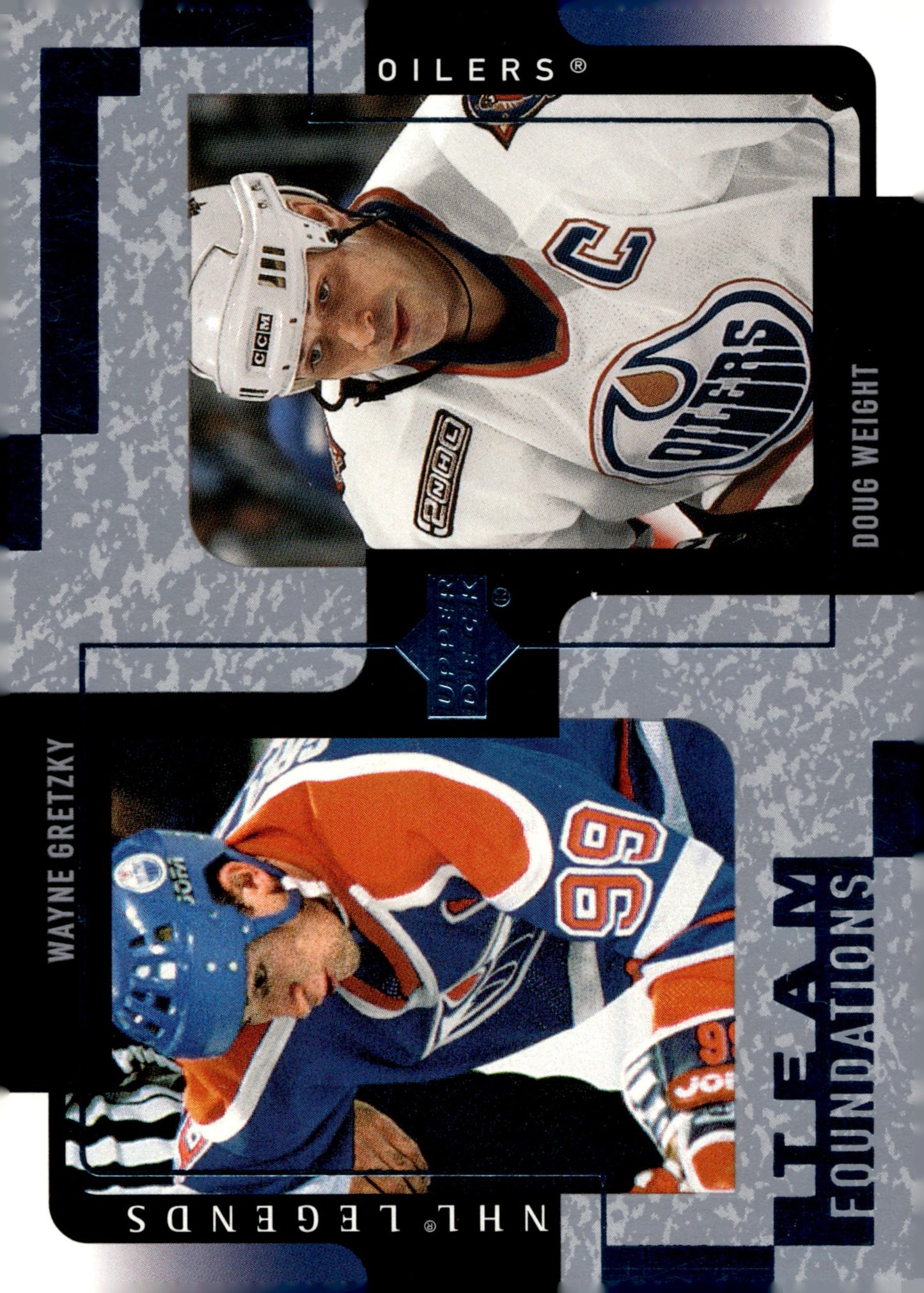 Wayne Gretzky 2000 - 01 Upper Deck Team Foundations #54 - Collector Store LLC