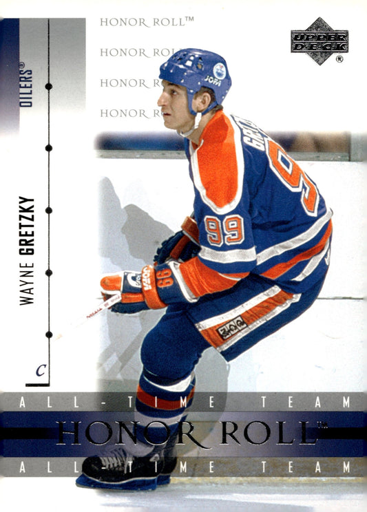 Wayne Gretzky 2001 - 02 Upper Deck All - Time Team Honor Roll #2 #1 - Collector Store LLC