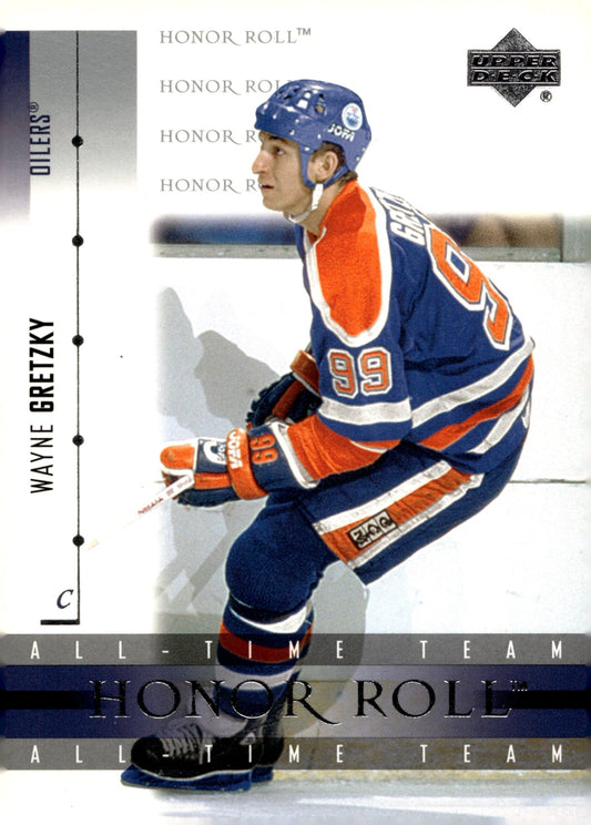 Wayne Gretzky 2001 - 02 Upper Deck All - Time Team Honor Roll #2 #2 - Collector Store LLC