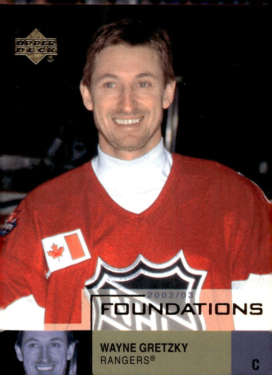 Wayne Gretzky 2002 - 03 Upper Deck Foundations #45 - Collector Store LLC