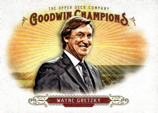 Wayne Gretzky 2018 Upper Deck Goodwin Champions #90 - Collector Store LLC