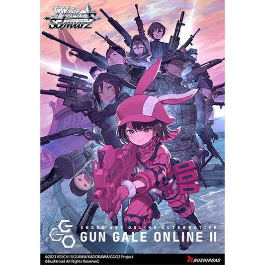 Weiss Schwarz: Sword Art Online - Alternative Gun Gale Online 2 Extra Booster Box *Expected Release Date 9 - 5 - 2025* - Collector Store LLC