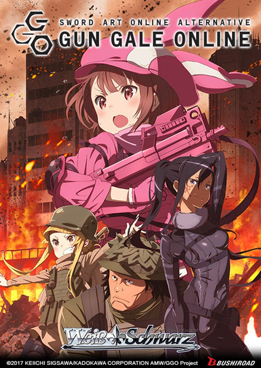 Weiss Schwarz: Sword Art Online Alternative - Gun Gale Online REPRINT Booster Box * Expected Release Date 10 - 03 - 2025* - Collector Store LLC