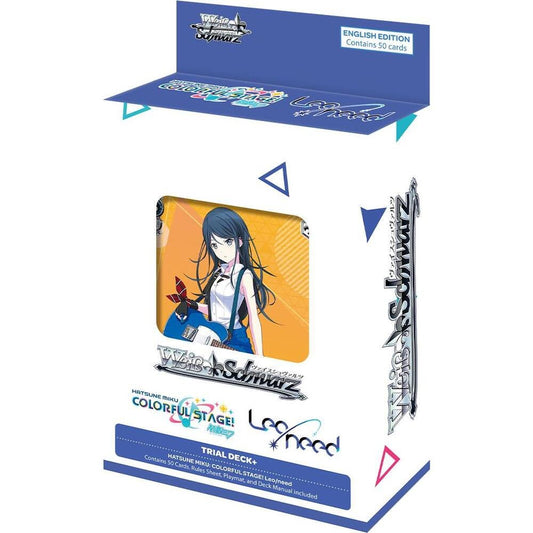 Weiss Schwarz TCG: Hatsune Miku Colorful Stage! Leo/need Trial Deck - Collector Store LLC
