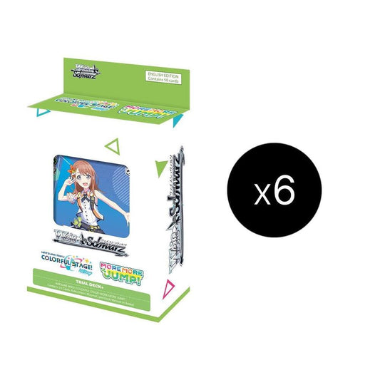 Weiss Schwarz TCG: Hatsune Miku Colorful Stage! More More Jump! Trial Deck Display - Collector Store LLC