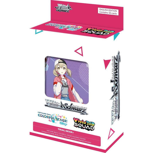 Weiss Schwarz TCG: Hatsune Miku Colorful Stage! Vivid Bad SQUAD Trial Deck - Collector Store LLC