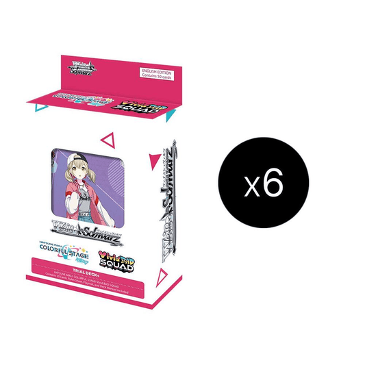Weiss Schwarz TCG: Hatsune Miku Colorful Stage! Vivid Bad SQUAD Trial Deck Display - Collector Store LLC