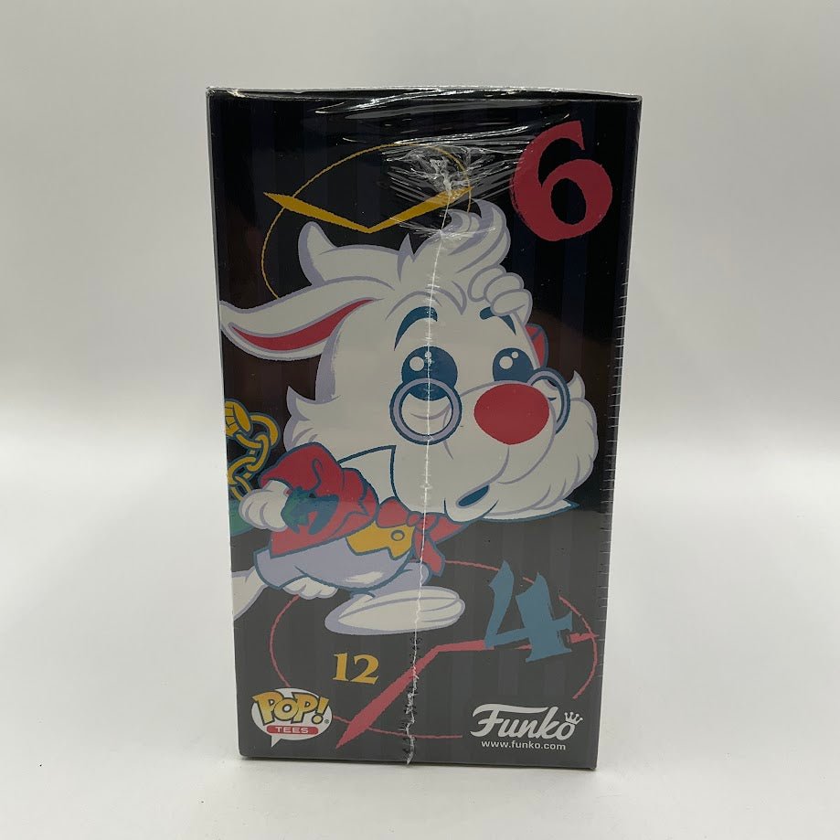 White Rabbit Funko Pop & Tee Alice in Wonderland #1062 Flocked Target Size L - Collector Store LLC