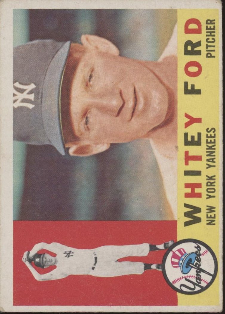 Whitey Ford 1960 Topps #35 New York Yankees VG #2 - Collector Store LLC
