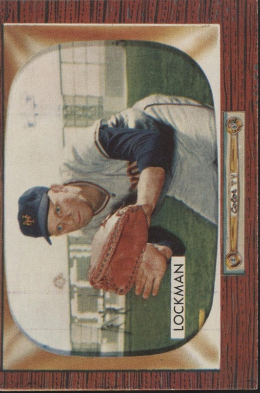 Whitey Lockman 1955 Bowman #219 New York Giants EX #2 - Collector Store LLC